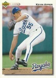 #159 Kevin Appier - Kansas City Royals - 1992 Upper Deck Baseball