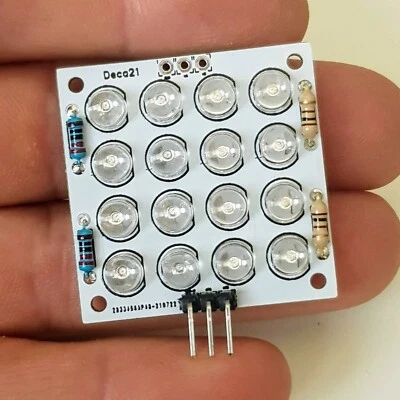 PANNELLI MODULO LED 12V LUCE BIANCA ROSSO VERDE BLU GIALLO UV RGB BCOLORE 35x35m - Immagine 1 di 4