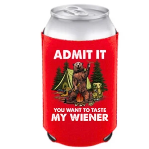 Admítelo, quieres probar mi enfriador de latas Wiener paquete de 2, paquete de 4 o paquete de 6 - Imagen 1 de 13