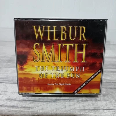 WILBUR SMITH - The Triumph of the Sun - CD Audio Book - Image 1 of 4