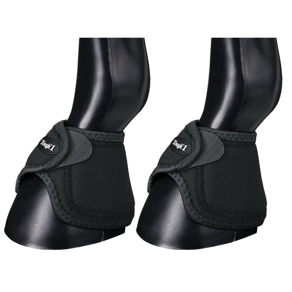 JT Tough1 Western Horse Bell Boots No Turn Training Protective Shock Absorbing - Image 1 of 1