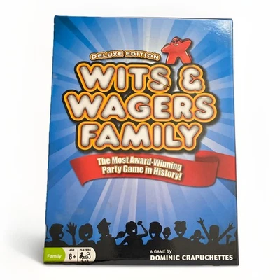 Wits & Wagers Edición Deluxe Premio Juego de Fiesta para Familias Foto 1 de 4