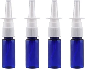 6 PCS 10ML/0.35oz Empty Glass Nasal Spray Bottles Travel Refillable Bottles... - Picture 1 of 5