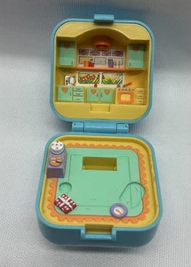 Vintage Polly Pocket Bluebird 1991 Polly's Dinnertime Ring Case Compact ONLY - Picture 1 of 24