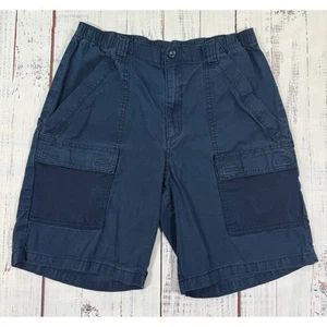Columbia PFG Shorts Boys Size XL (18/20) Cargo Fishing Navy Blue Hiking Casual - Picture 1 of 6