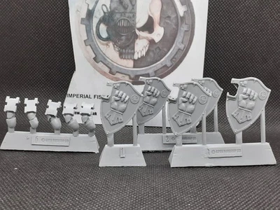 FORGE WORLD 30k Forgeworld Horus Heresy Imperial Fist Phalanx Warder Breacher Shields X5 new