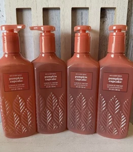 Bath & Body Works “Pumpkin Cupcake” Set Of 4 Cleansing Gel Hand Soap Fall Bundle - Picture 1 of 4