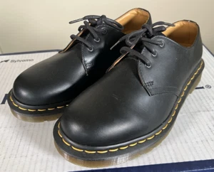 Dr. Martens NEU $ 150 schwarz Glattleder Oxford #1461 Grunge Schuhe Größe 6M 7L - Bild 1 von 15