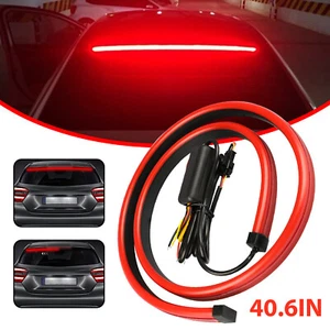 40inch Car LED Rear 3rd Stop Brake Strip Light Signal Lamp Driving Warning Turn - Picture 1 of 9