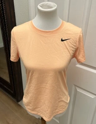 Camiseta Nike Dri Fit Talla S Naranja Para Mujer Camiseta Nike Camiseta Deportes CrossFit Foto 1 de 4