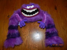 Disney Store Pixar Monsters University Inc Art Plush Purple Stuffed Animal