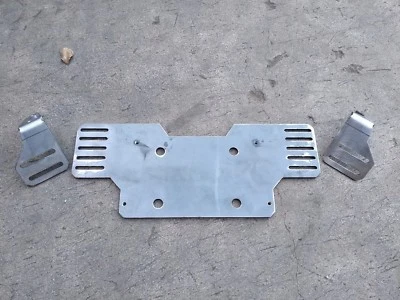 Piastra universale verricello per suzuki samurai santana GREZZA DA VERNICIARE