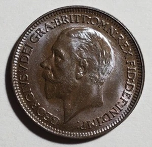 Great Britain 1933 Farthing Gem BU BN KM 825 - Picture 1 of 2