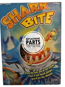 Shark Bite Game Replacement Parts Pieces Pressman Shark Fishing Poles Fish+ - Picture 1 of 21
