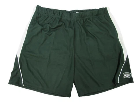 New York NY Jets Mens Sizes 3XL-4XL Green Athletic Shorts Cover