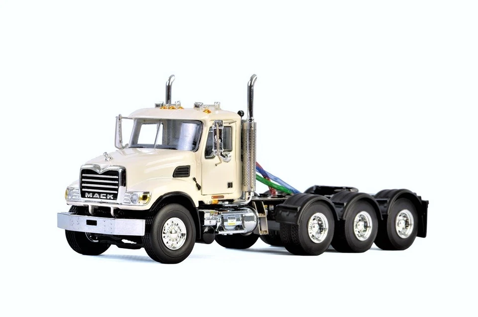 Tractor de 4 ejes Mack Granite WSI 33-2018 - blanco - fundido a presión 1/50 como nuevo Foto 1 de 1