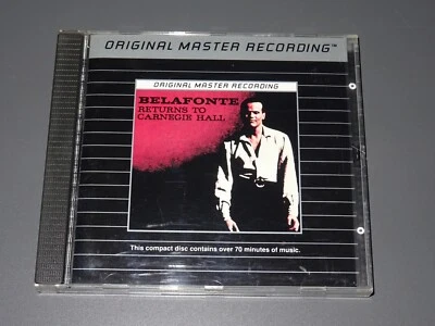 HARRY BELAFONTE - RETURNS TO CARNEGIE HALL / MFSL-USA-SILVER-CD (MFCD 782) - Bild 1 von 4