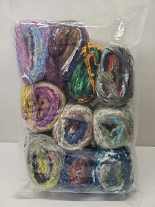 500G of Gradient Wool Segment Dye Mohair Yarn Multi Color Blend (10 x 50g) - Picture 1 of 5