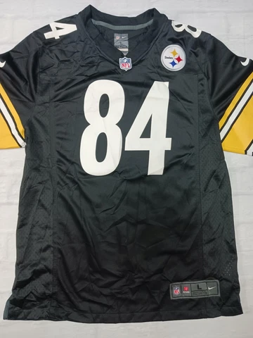 NIKE NFL Pittsburgh Steelers Jersey 84 Brown in Black Size L Cover