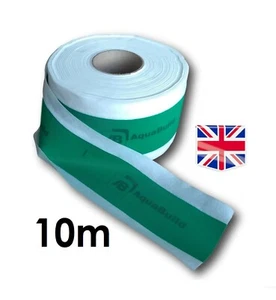10m AQUA BUILD Wet Room Shower Bathroom Waterproof Tanking Tape V Non-woven PES - Picture 1 of 4