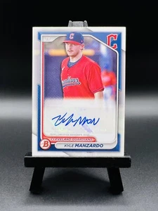 2024 Bowmn Baseball KYLE MANZARDO No. PPRA-KM PAPER PROSPECT AUTO! GUARDIANS - Imagen 1 de 2