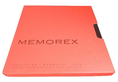 Memorex 1/2 pol x 14 pol. carretel na caixa, conjunto de 2 - Novo estoque antigo, frete grátis - Imagem 1 de 4