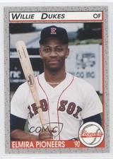 1990 Bill Pucko Elmira Pioneers Willie Dukes #9