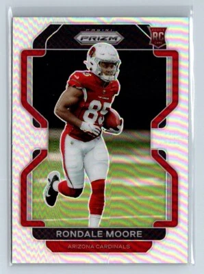 2021 Panini Prizm Variation Silver Rondale Moore #V-347 Rookie Card RC - Image 1 of 3
