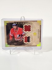 2013-14 Upper Deck Artifacts Gold Spectrum Dual Patch Evander Kane /9