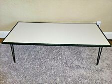 MCM Vtg Coffee Table Retro Formica Top Gray w Metal Hairpin Legs Home Furniture 