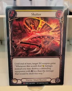 Flesh and Blood TCG 1st Edition Everfest Shatter YELLOW EVR054 Foil - Bild 1 von 2