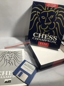 The Oxford Softworks Chess Champion 2175 IBM PC und kompatible 1992 PC Spiel - Bild 1 von 12