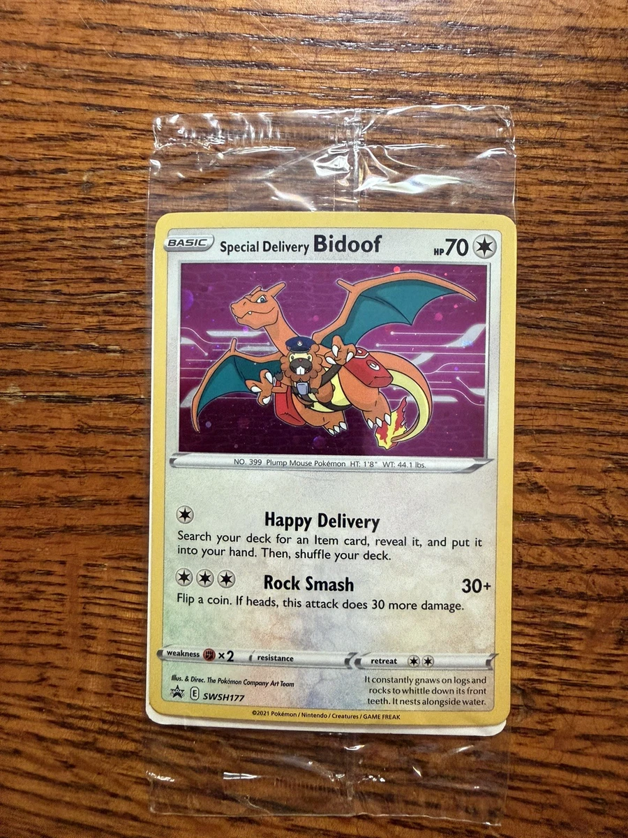 Pokémon TCG Special Delivery Bidoof Collectible Card Games