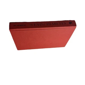 Vintage book The End of Diabetes by joel fuhrman,M.D Red Hardcover - Picture 1 of 8