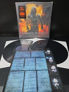 Disturbed Indestructible 2lp Vinyl 2008 1st Press Etched/Hype/Insert VG+/EX - Picture 1 of 15
