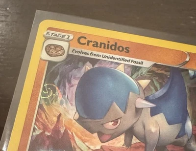 Cranidos SWSH274 Sword & Shield Promo Cards Pokemon Cosmo Holo HD galaxy Swirl - Image 1 of 4