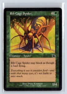 (2x) RIB CAGE SPIDER – MTG Magic the Gathering Card – Prophecy – Common - Picture 1 of 6