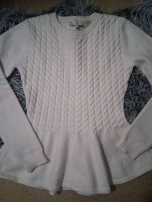 Camisa Suéter Ted Baker Ajustada Peplum Top 2 Foto 1 de 4