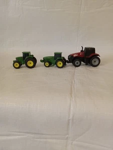 John Deere /case Tractor Toy by Ertl Get All Three  A28 - Picture 1 of 7