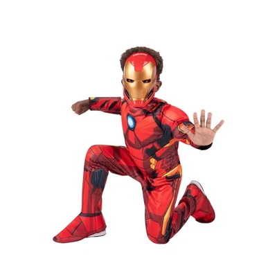 Fantasia de Homem de Ferro para Crianças - Roupa de Super-herói Tony Stark Deluxe para Halloween - Imagem 1 de 2