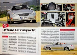 Oldtimer Praxis 3277) Tips für Lexus SC 430 mit 286PS Gebrauchtwagenkäufer - ein - Bild 1 von 2
