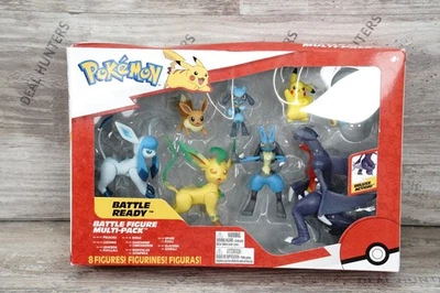 Pokemon Battle Ready Battle Figure pacote múltiplo 8 bonecos - Jazwares Nintendo -NOVO - Imagem 1 de 2