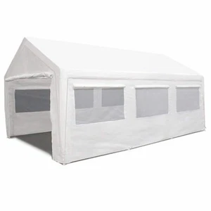 King Canopy 12 ft. x 20 ft. Sidewall Kit with Flaps and Bug Screen Windows - Picture 1 of 7