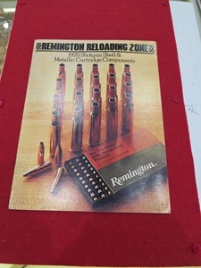 VTG 1978 Remington Reloading Guide Firearms Gun Catalog Brochure  - Picture 1 of 2