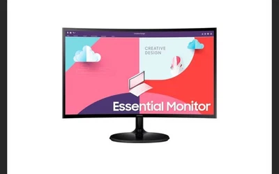 Samsung Essential S27C390EAU, Full HD Monitor, Curved Monitor, 27 Zoll/68,58 cm - Bild 1 von 4