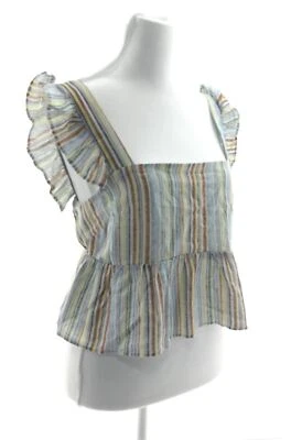 Liberty Love Casual Sleeveless Juniors Tank Tops Pull Over Square Neck Size L - Image 1 of 4