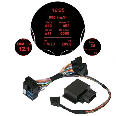 Originale Kufatec E-MFA molte letture nel tuo MFA per VW Golf 5 / Plus Jetta