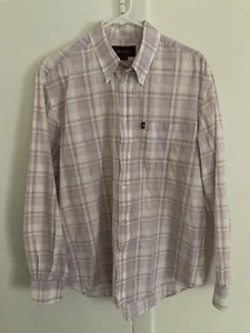 Marlboro Classic Plaid Long Sleeve Casual Button Down Shirt Men’s Size XL - Picture 1 of 12