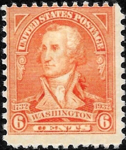 1932 US WASHINGTON Sc#711 MNH OG VF - Picture 1 of 2