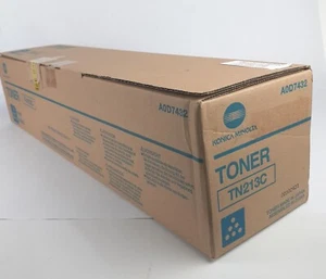 Cartucho de tóner cian genuino Konica Minolta TN213C (A0D7432) - NUEVO SELLADO - Imagen 1 de 1